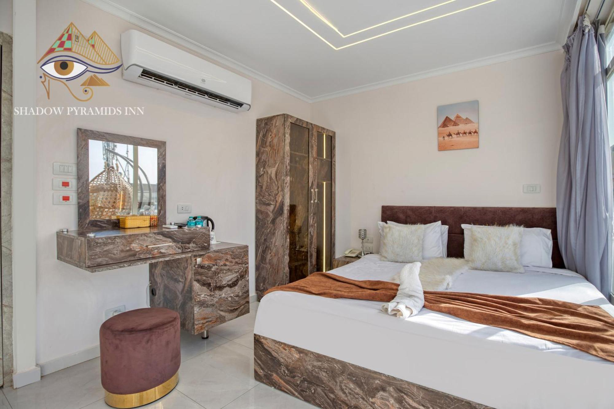 Shadow Pyramids Suites And Jacuzzi Kafret el-Gabal Zewnętrze zdjęcie
